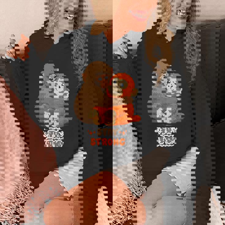 パンチパンチくん 寂しい動物園猿 パーカー