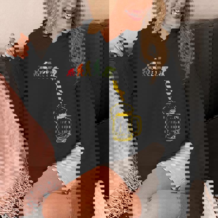 ビール 酒 面白いtシャツ 人類の進化 飲み おもしろ 飲み会 のんべえ メンズ ネタ 服 パーカー