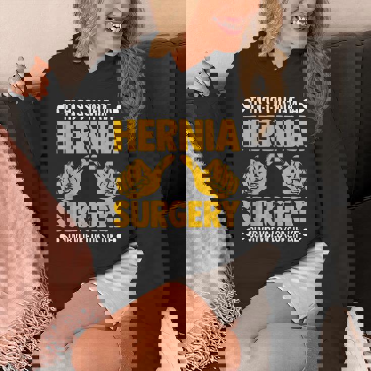 ヘルニア 手術 患者 回復 お見舞い 駄じゃれ パーカー