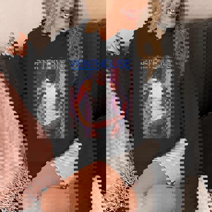 ペントハウスマガジン 1976年7月 ピンナップ ガール ヴィンテージ アメリカ国旗 パーカー