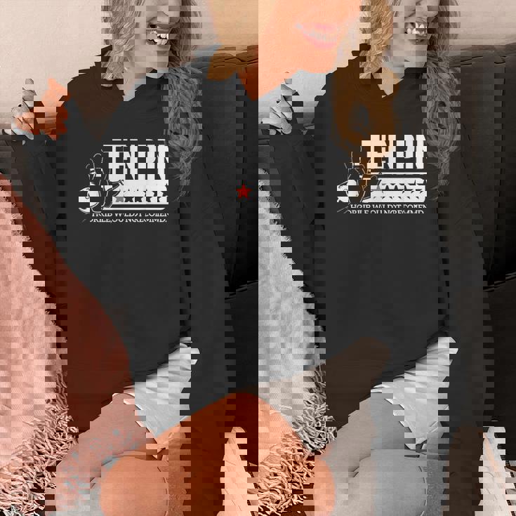 ボウラー メンズ レディース テンピン ワンスター 面白ボウリング パーカー