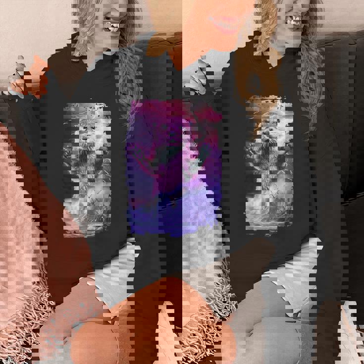 モンスター・クラーケン カワウソ神話 深海の生き物 パーカー