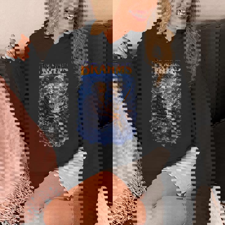 ヨハネス・ブラームス 作曲家 長袖tシャツ パーカー