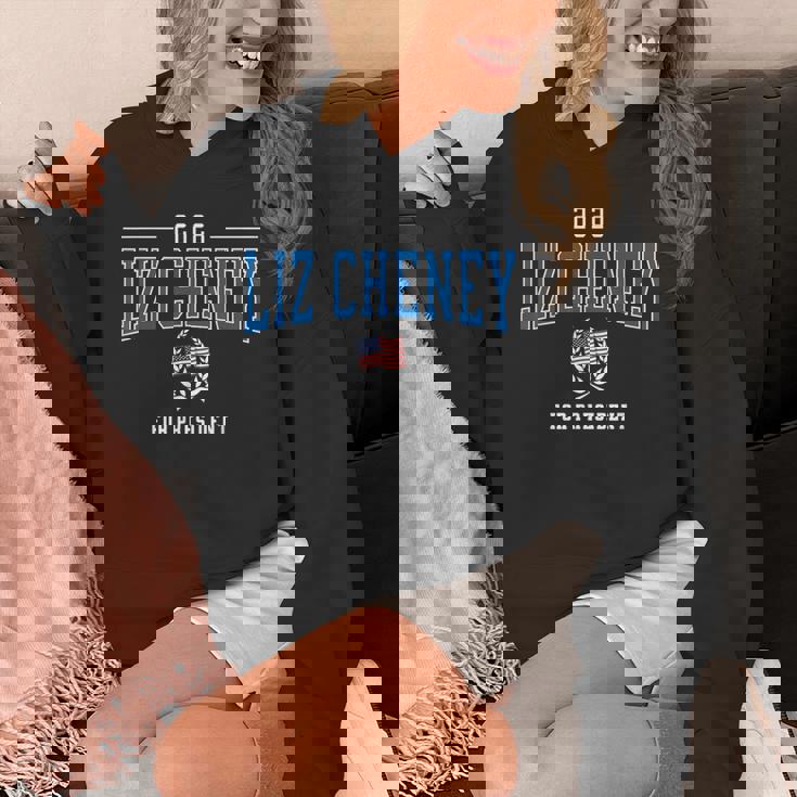 リズ・チェイニー 2028 共和党大統領愛国アメリカ国旗 パーカー