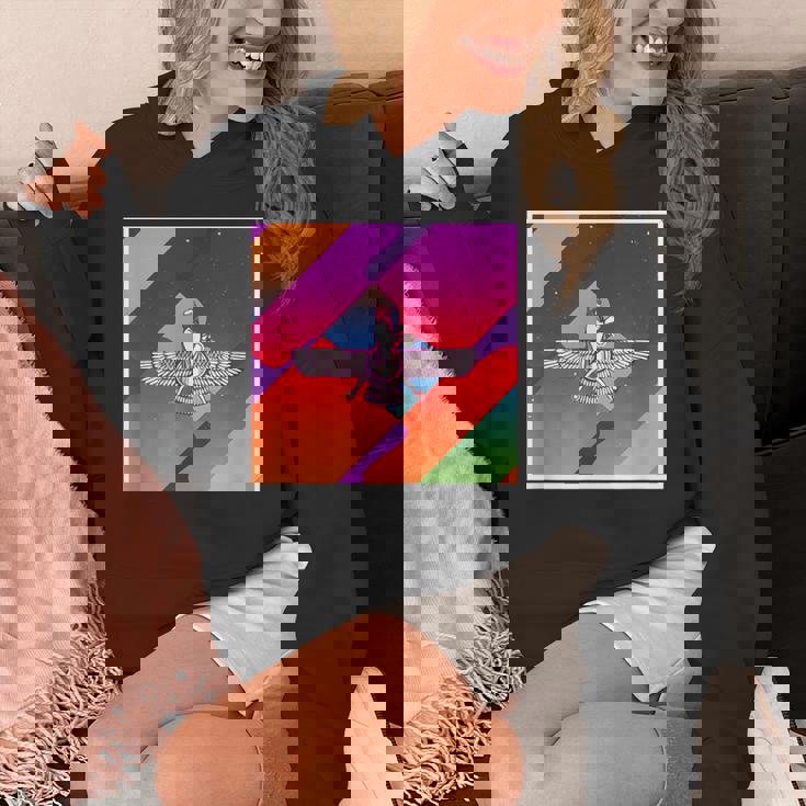 レトロ ヴィンテージ 美的 アヌンナキ パーカー