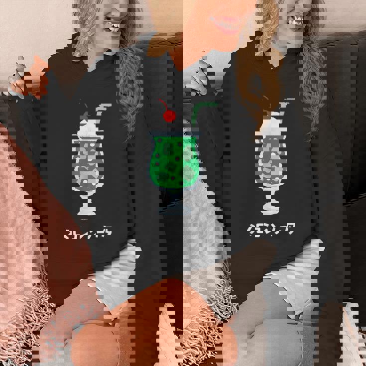 レトロジャパニーズグリーンメロンソーダジュースドリンク 日本 70年代 80年代 パーカー