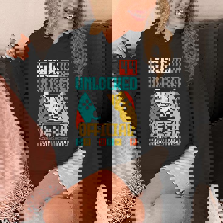 ヴィンテージ 44歳の誕生日 ゲーマー 44歳 ギフト 44歳の誕生日 パーカー