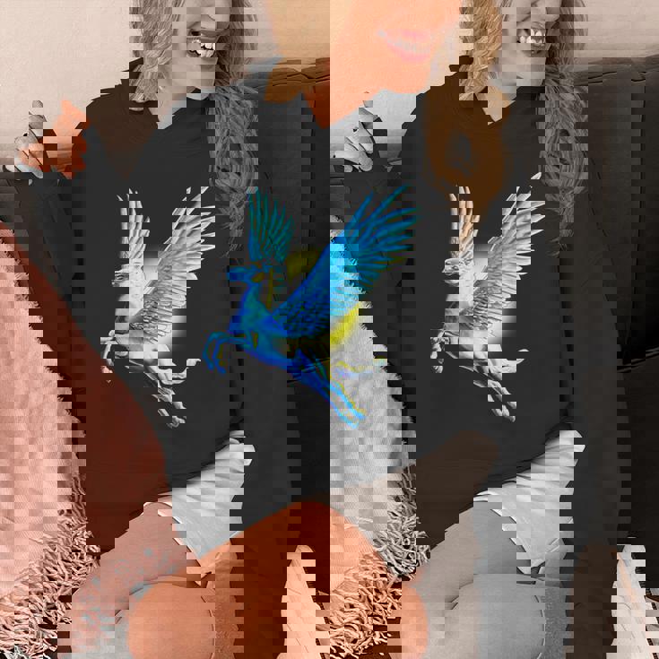 ヴィンテージ ペガサス 神話 ギリシャ空飛ぶ馬 神話 パーカー