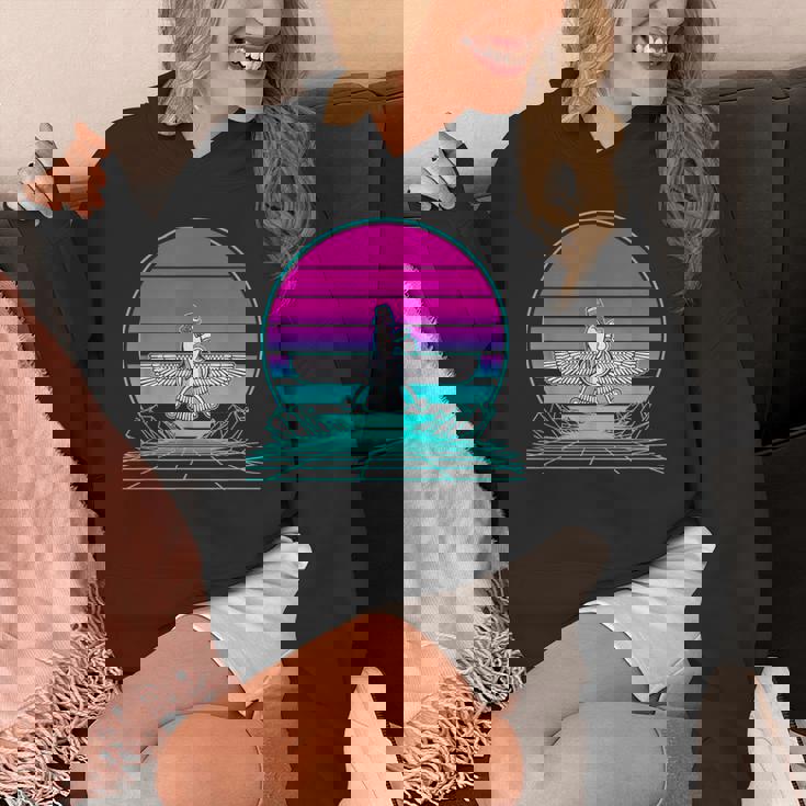 ヴィンテージ レトロ サンセット アヌンナキ パーカー