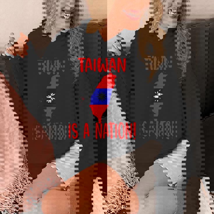 台湾は国です！ 中国を止めろ！ 長袖tシャツ パーカー