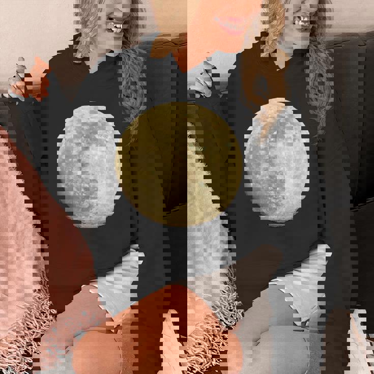 満月 夜空 月 パーカー