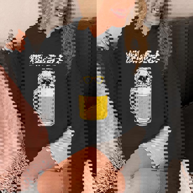 燃料は酒 ペキニーズ グッズ 犬好き おもしろ 面白い ネタ 笑える 飲み会 パーカー