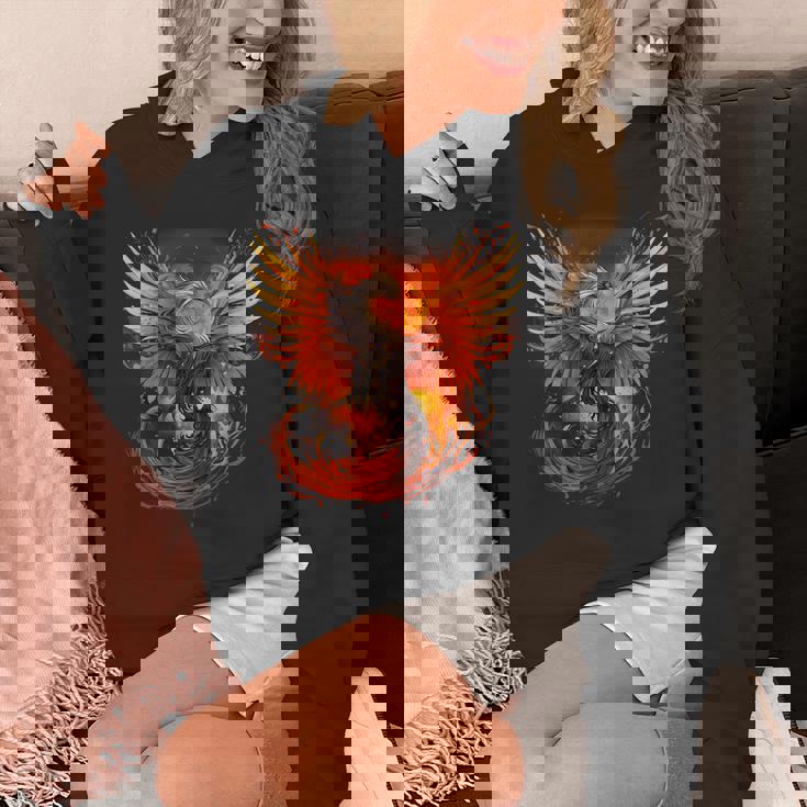 神話の鳥 若返り 不死鳥 芸術作品 ファイヤーバード リボーン パーカー