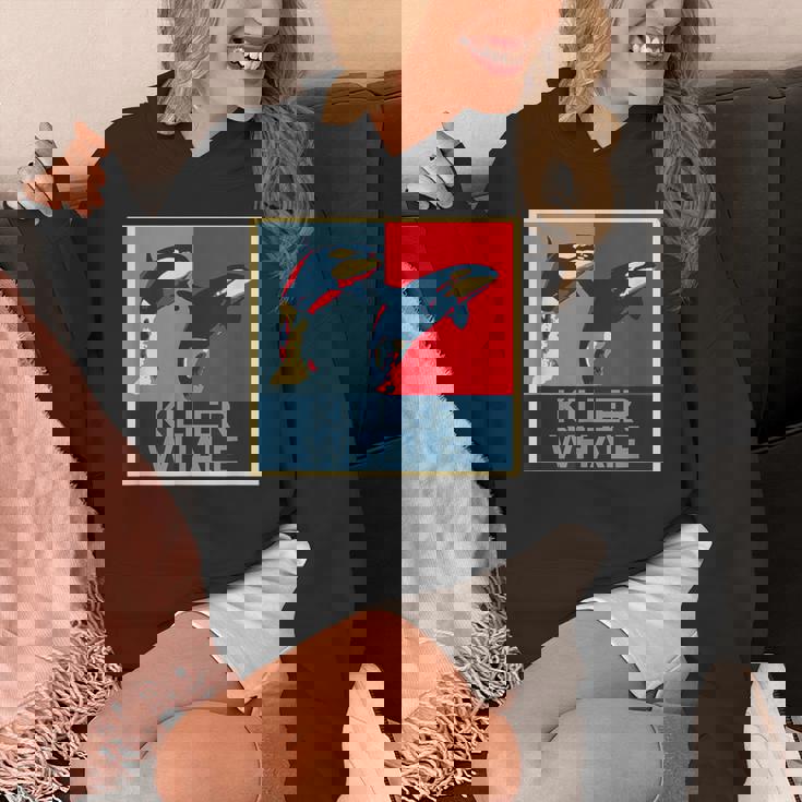 面白tシャツ 海 シャチ おもしろ かわいい グッズ 服 ネタ メンズ オリジナル 夏 生き物 レトロ パーカー