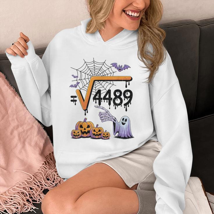 4489 Square Root 67 Math Teacher Halloween Costume Professor Unisex Hoodie, funny design