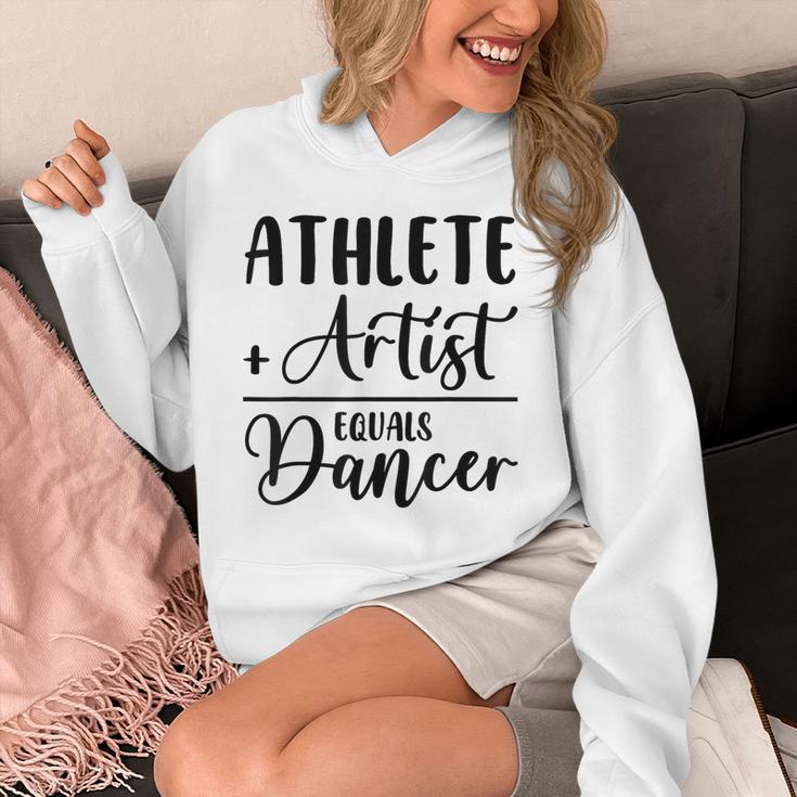 Athlete Plus Artist Equals Dancer Ballerina Teacher Student For Men Women Kids Unisex Hoodie, funny design Athlete Plus Artist Equals Dancer Ballerina Teacher Student For Men Women Kids Unisex Hoodie, funny design