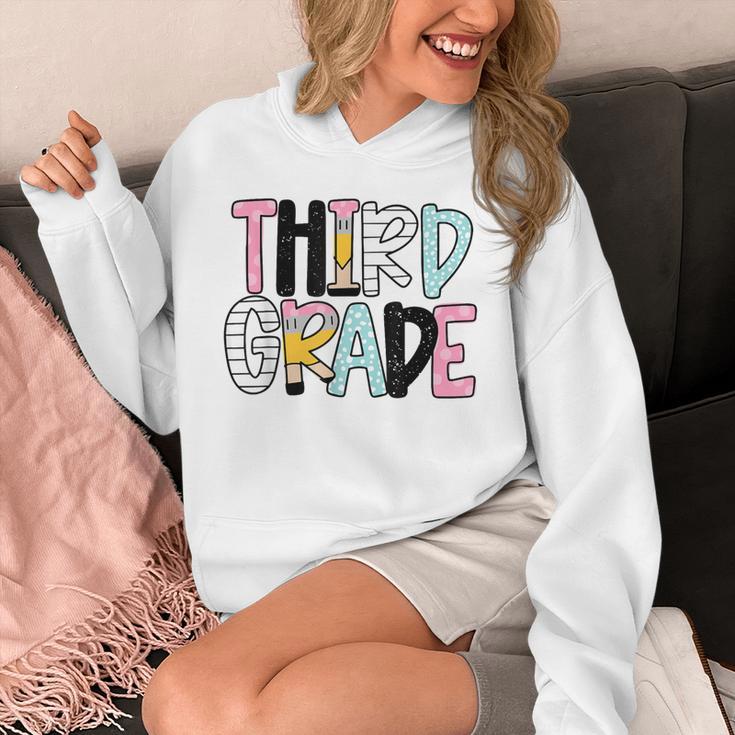 Back To School Third Grade Teacher First Day Of 3rd Grade Unisex Hoodie, First Grade Teacher Gifts, funny design Back To School Third Grade Teacher First Day Of 3rd Grade Unisex Hoodie, First Grade Teacher Gifts, funny design