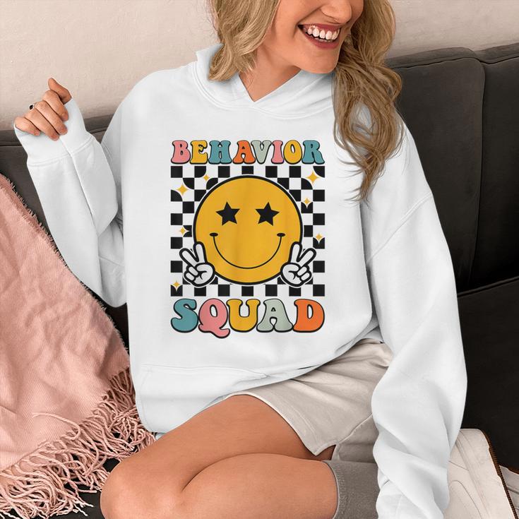 Behavior Squad Specialist Analyst Behavior Teacher Retro Unisex Hoodie, funny design Behavior Squad Specialist Analyst Behavior Teacher Retro Unisex Hoodie, funny design