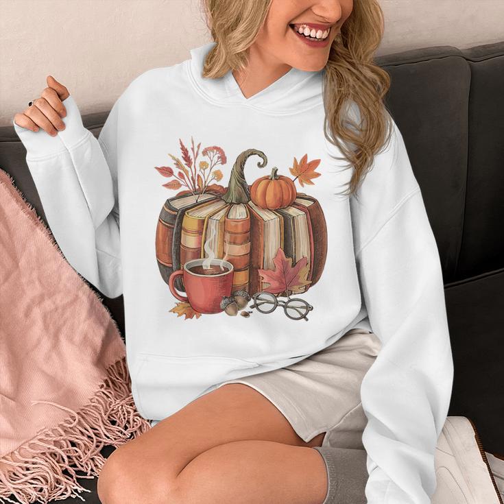 Fall Book Pumpkin Retro Reading Halloween Teacher Unisex Hoodie, funny design Fall Book Pumpkin Retro Reading Halloween Teacher Unisex Hoodie, funny design