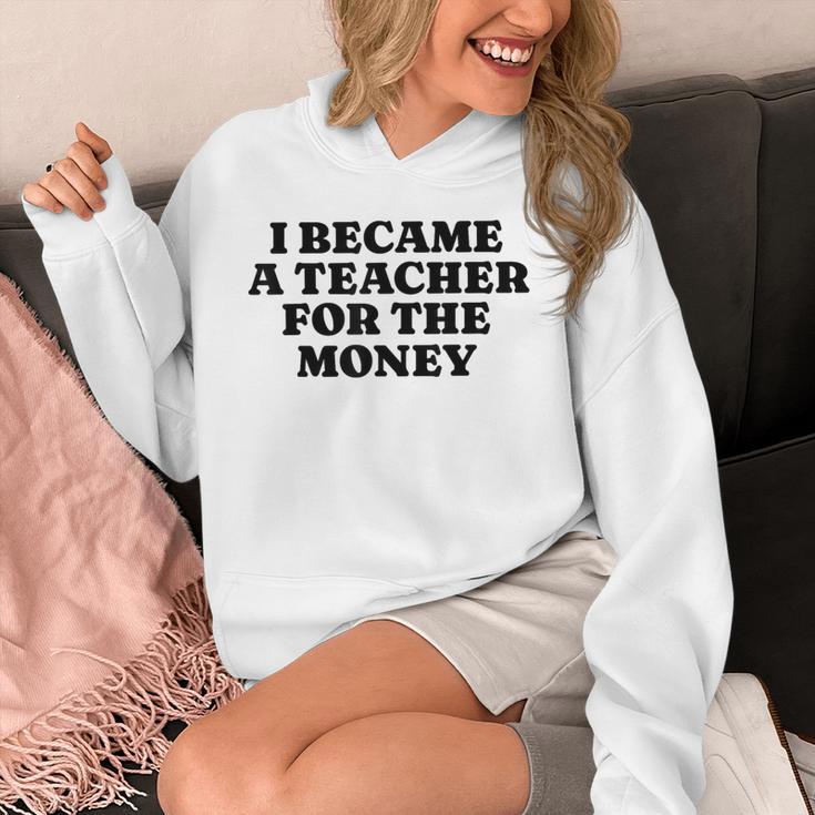 Lie Teacher Saying Humor School Class Women's Unisex Hoodie, funny design Lie Teacher Saying Humor School Class Women's Unisex Hoodie, funny design