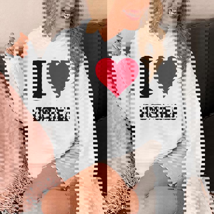 I Love Australia パーカー