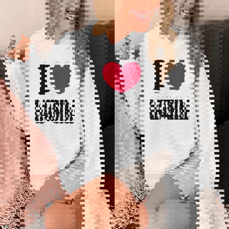 I Love Kagoshima 鹿児島大好き パーカー