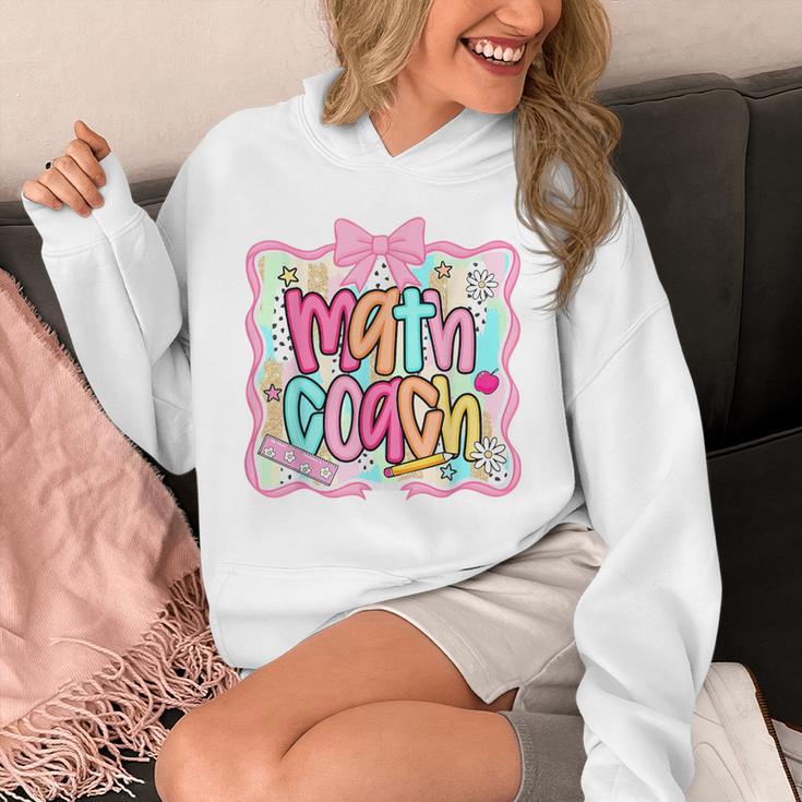 Math Coach Back To School Math Teacher Unisex Hoodie, funny design