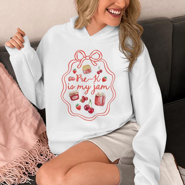 Preschool Pre-K Is My Jam Strawberry Girl Teacher Kids Unisex Hoodie, funny design Preschool Pre-K Is My Jam Strawberry Girl Teacher Kids Unisex Hoodie, funny design