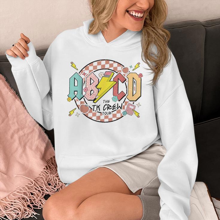 Retro ABCD Transitional Kindergarten Teacher Tour TK Teacher Unisex Hoodie, funny design Retro ABCD Transitional Kindergarten Teacher Tour TK Teacher Unisex Hoodie, funny design