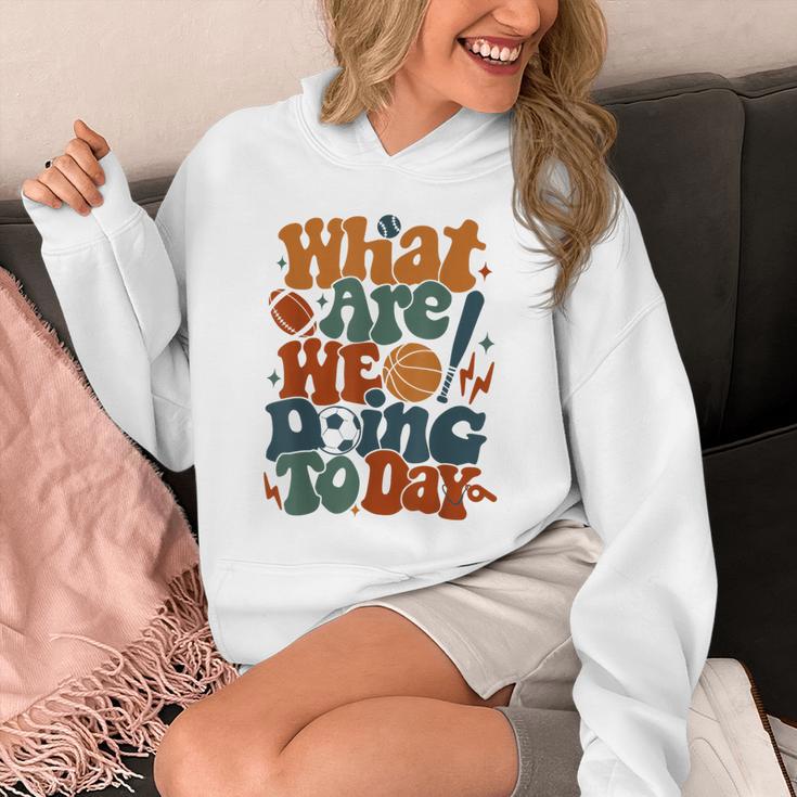 Retro PE Teacher What Are We Doing Today School Coach Women Unisex Hoodie, Pe Teacher Gifts, funny design