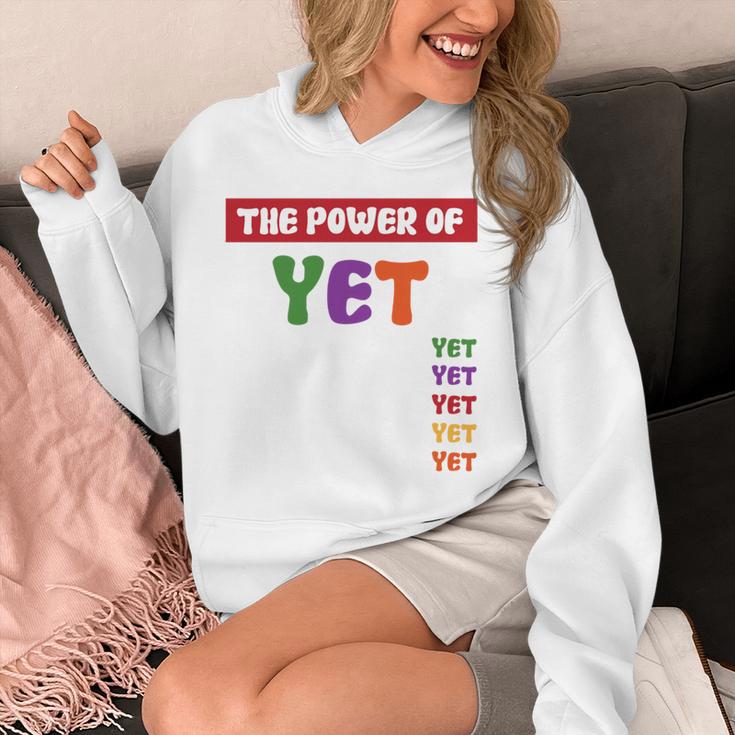 Teacher Growth Mindset Power Of Yet Unisex Hoodie, funny design Teacher Growth Mindset Power Of Yet Unisex Hoodie, funny design