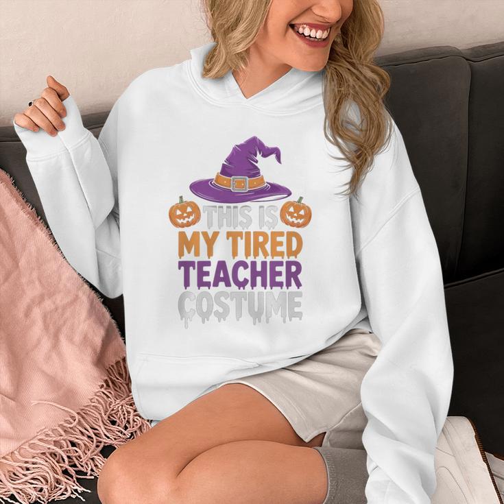 This Is My Tired Teacher Costume Halloween Premium Tri-Blend Unisex Hoodie, funny design This Is My Tired Teacher Costume Halloween Premium Tri-Blend Unisex Hoodie, funny design