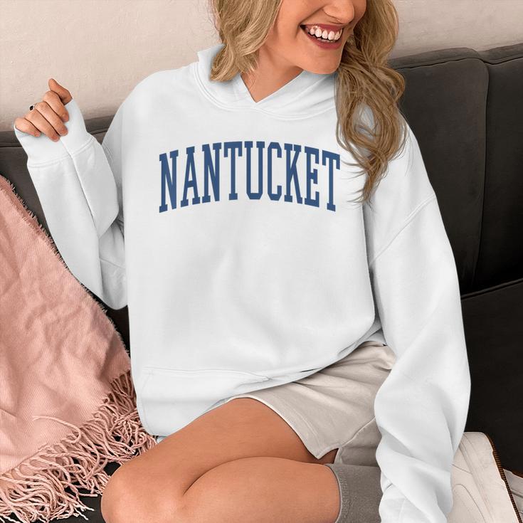 Varsity Grey Nantucket Unisex Hoodie, funny design