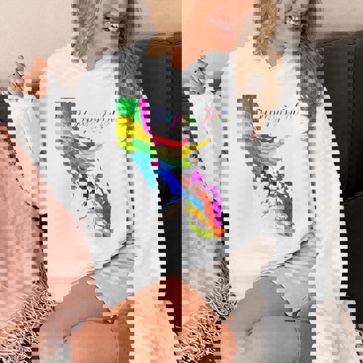 Vibrant And Colorful Holi パーカー