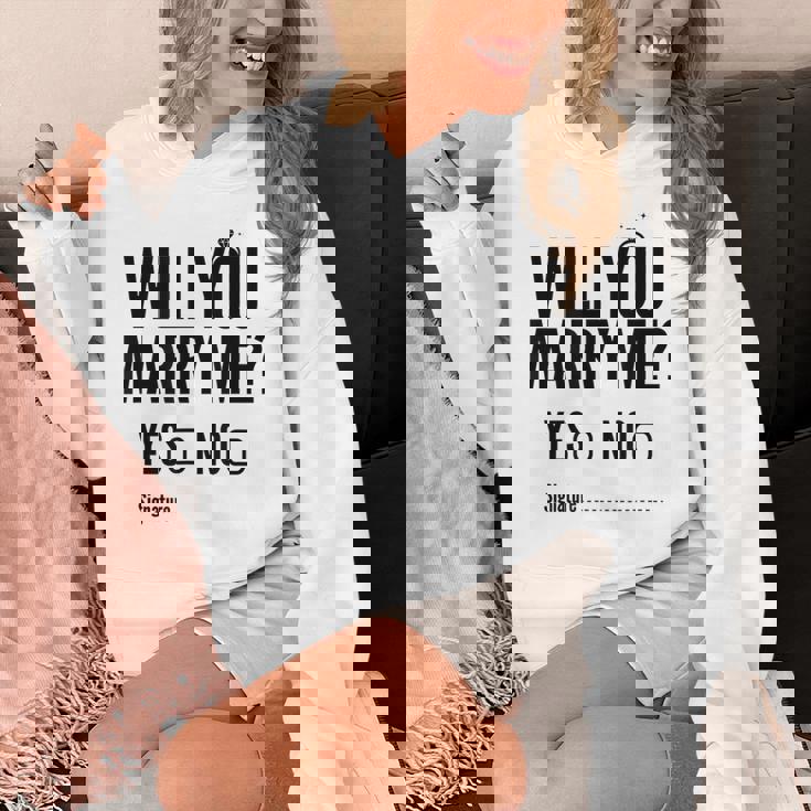 Will You Marry Me Wedding おもしろプロポーズ パーカー