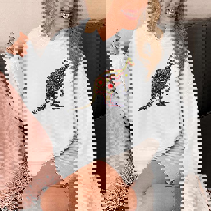 アボリジニアート カンガルー。 パーカー