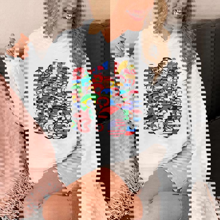 カントリーボールまたはポーランドボールの各国のグループ写真 パーカー