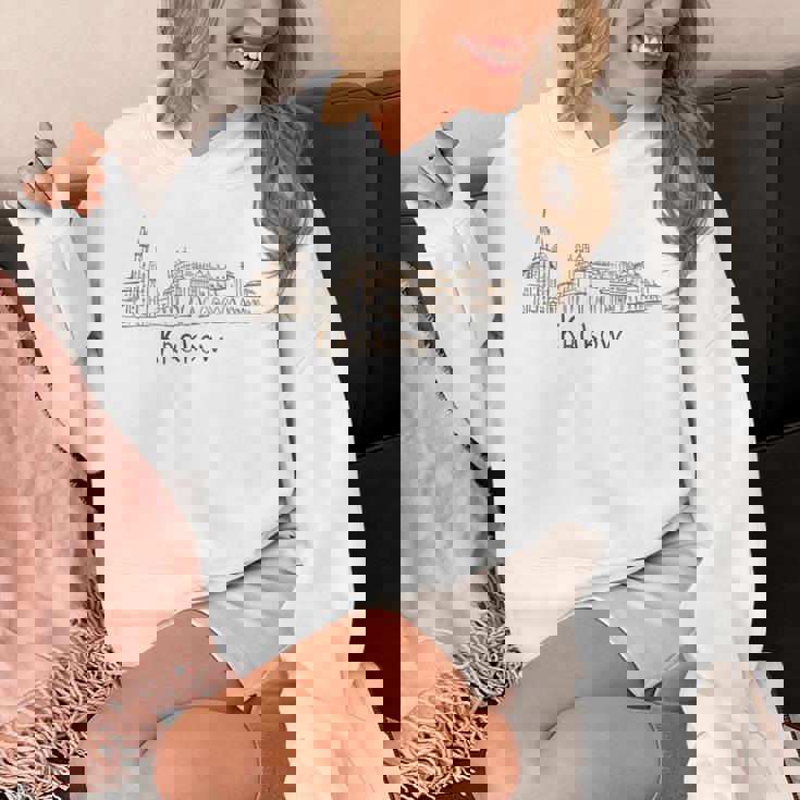 クラクフ ポーランド 旅行 お土産 パノラマ シティ ランドマーク ギフト パーカー