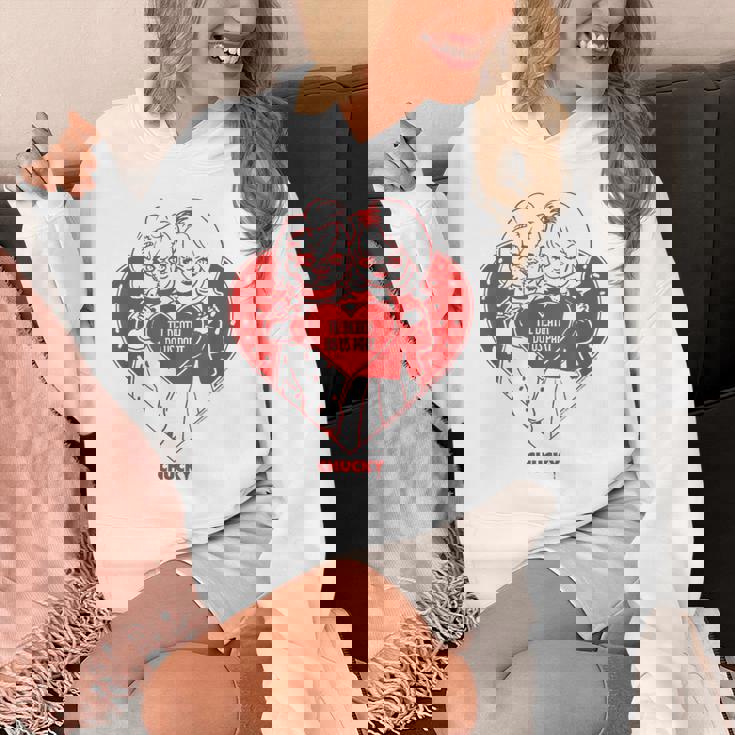 チャッキー＆ティファニーティル・デス・ドゥ・アス・パート・バレンタイン パーカー