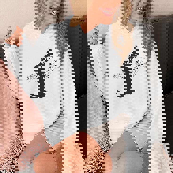 トランペット奏者猫 パーカー