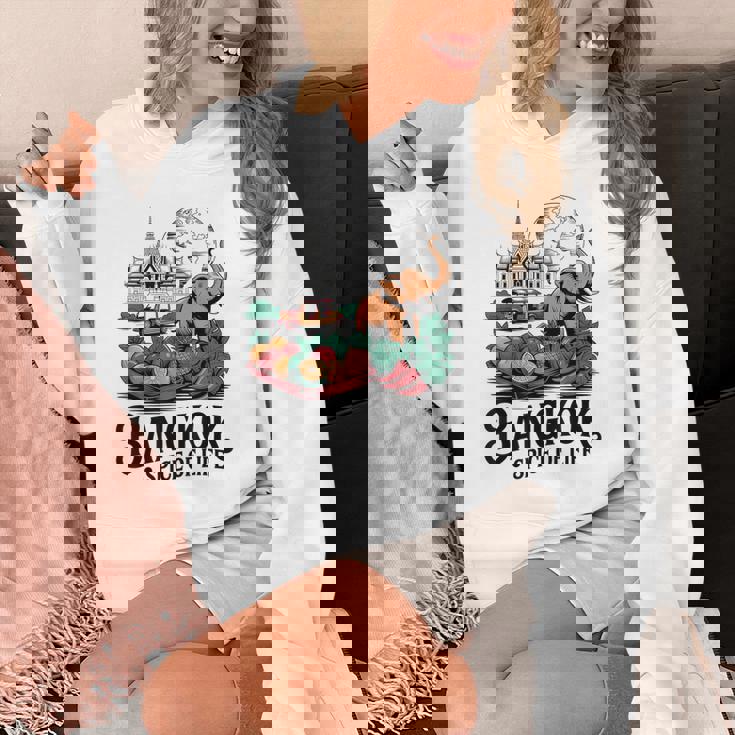 バンコク タイ 象 寺 果物 お土産 パーカー