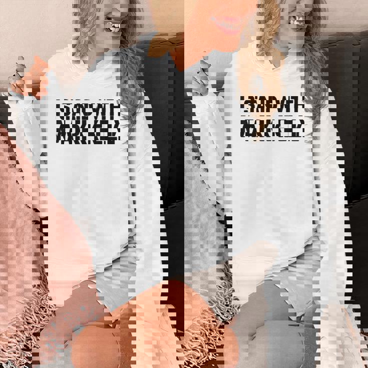 マーク・ケリーと立ち、投票ブルー、政治アパレル2026 パーカー