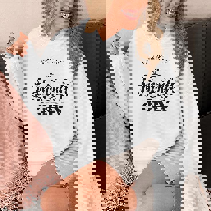 レモネードスタンドシャツ クルーアンドボス レモンジュース サマーイエロー パーカー