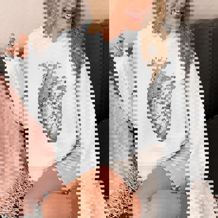 解剖学的に正しい人間の心臓tem Aorta Cardio パーカー