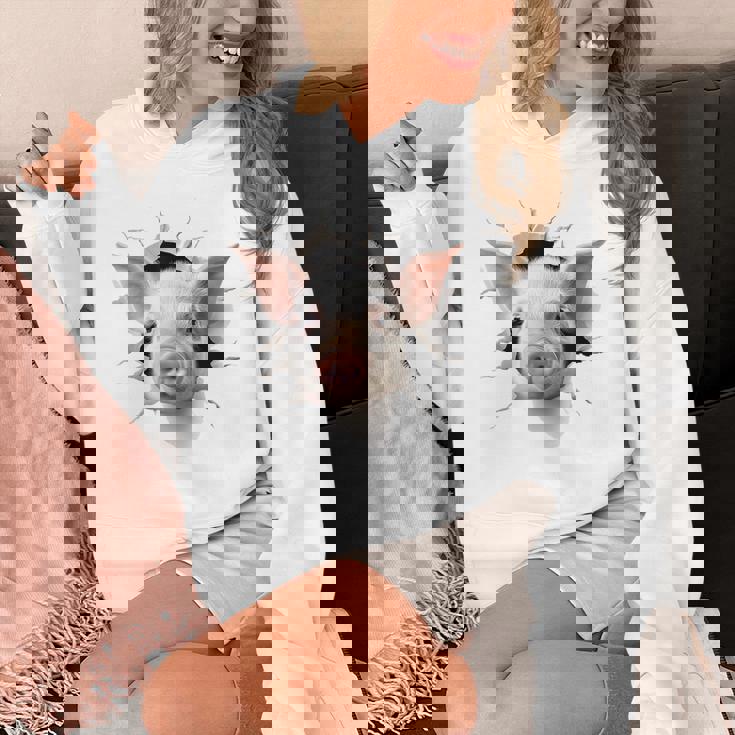 豚 アニマル柄 グラフィック 図面 イラスト 顔 豚 パーカー