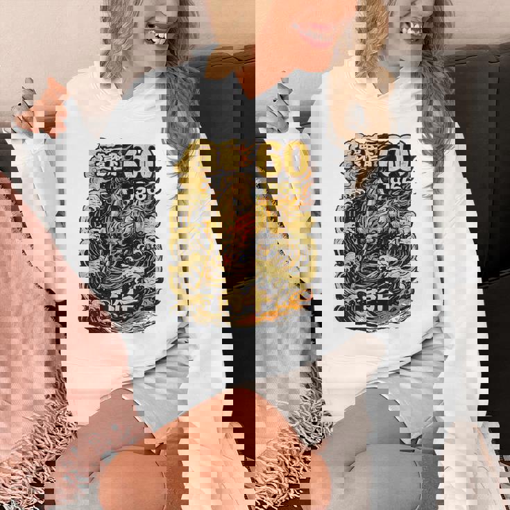 還暦 祝い 60歳 1966 丙午 火の馬 和風 和柄 馬 波 炎 記念 パーカー