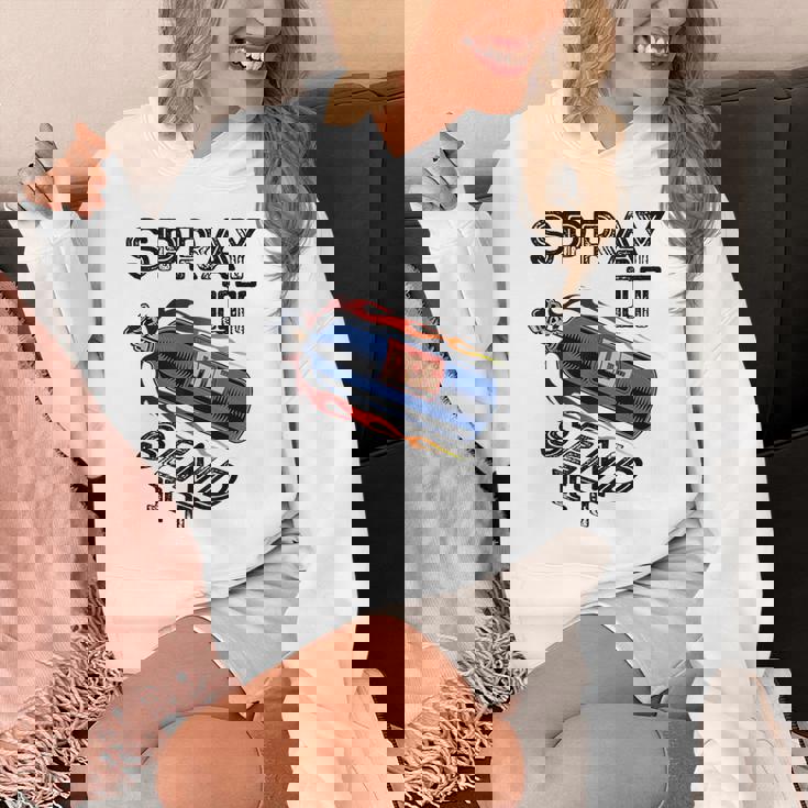 面白いドラッグレースカーnosスプレー Itend It パーカー