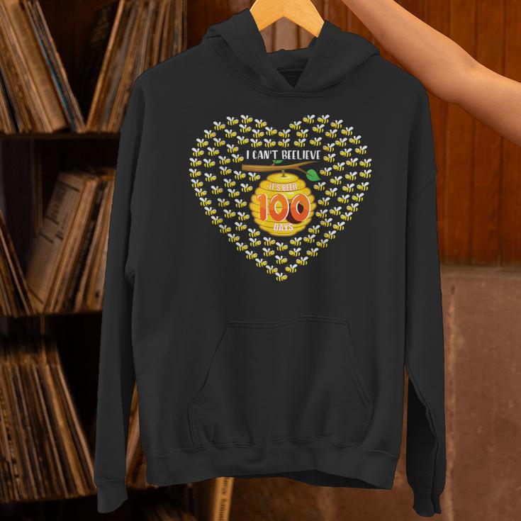 100 Days Of School Bee Hive Tree Hearts Teachers Student Kid Unisex Hoodie, gift for family, gift for coworker 100 Days Of School Bee Hive Tree Hearts Teachers Student Kid Unisex Hoodie, gift for family, gift for coworker