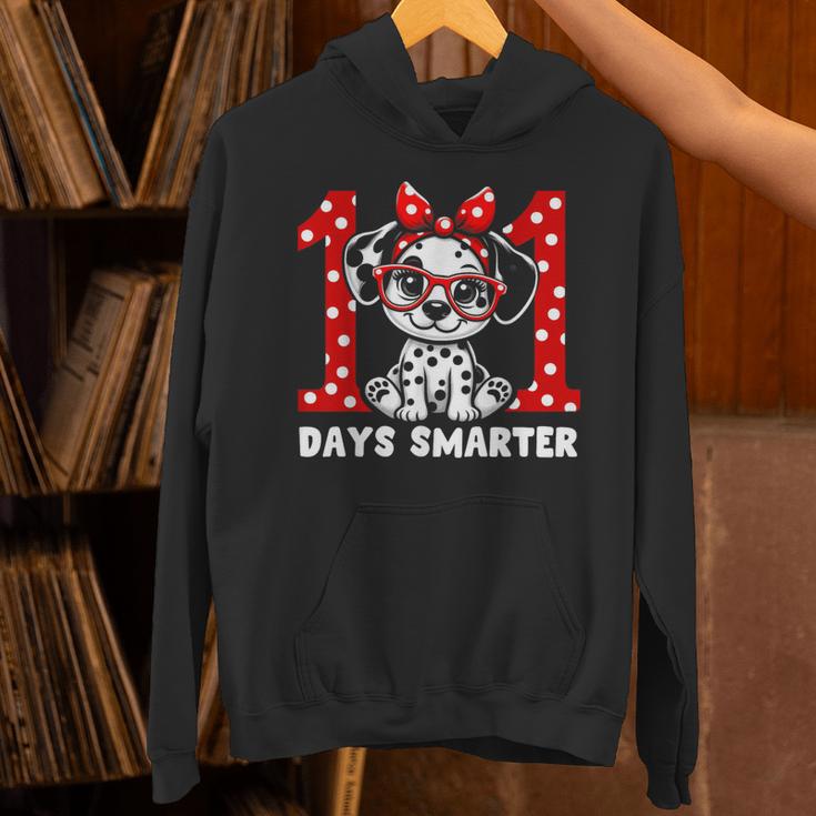 100 Days Smarter 101st Day School Dalmatian Dog Teacher Kids Unisex Hoodie, gift for family, gift for coworker 100 Days Smarter 101st Day School Dalmatian Dog Teacher Kids Unisex Hoodie, gift for family, gift for coworker