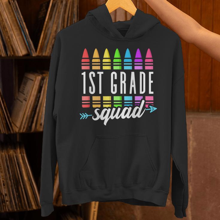 1st Grade Squad Back To School First Grade Teacher Boy Girl Unisex Hoodie, First Grade Teacher Hoodies, gift for family, gift for coworker 1st Grade Squad Back To School First Grade Teacher Boy Girl Unisex Hoodie, First Grade Teacher Hoodies, gift for family, gift for coworker